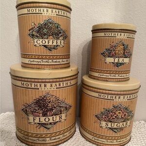 Vintage Ballonoff Canister Set